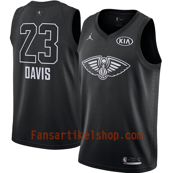 NBA New Orleans Pelicans Trikot Anthony Davis 23 2018 All-Star Jordan Brand Schwarz Swingman - Herren NBA New Orleans Pelicans Trikot Anthony Davis 23 2018 All-Star Jordan Brand Schwarz Swingman - Herren